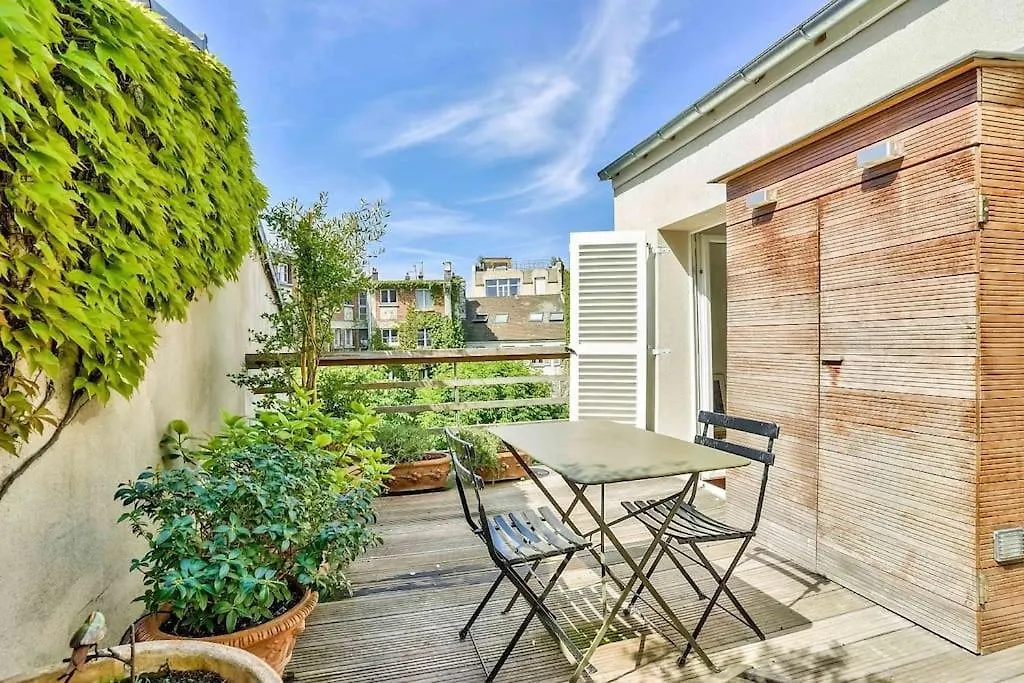 Appartamento Montmartre, Patio! Sacre-coeur! Stylish Duplex!