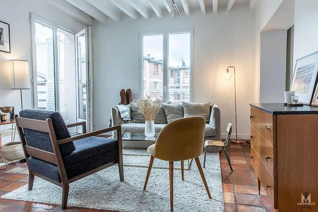 Appartamento Montmartre, Patio! Sacre-coeur! Stylish Duplex! *